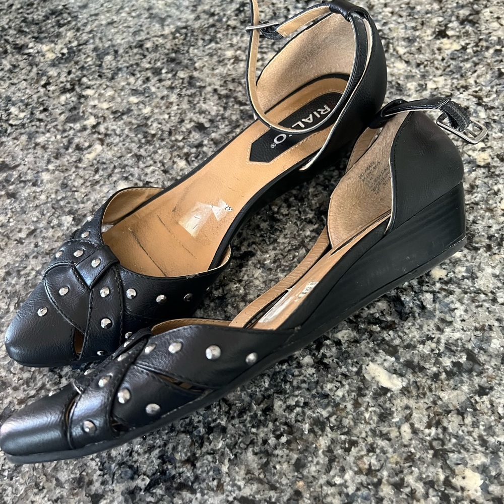 Black casual shoes no tags - Picture 1 of 5
